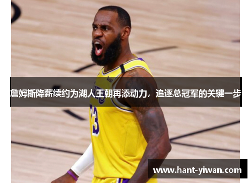 詹姆斯降薪续约为湖人王朝再添动力,追逐总冠军的关键一步 詹姆斯降薪续约为湖人王朝再添动力,追逐总冠军的关键一步